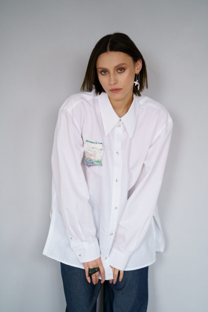 СОРОЧКА З ФАКТУРНОЇ БАВОВНИ