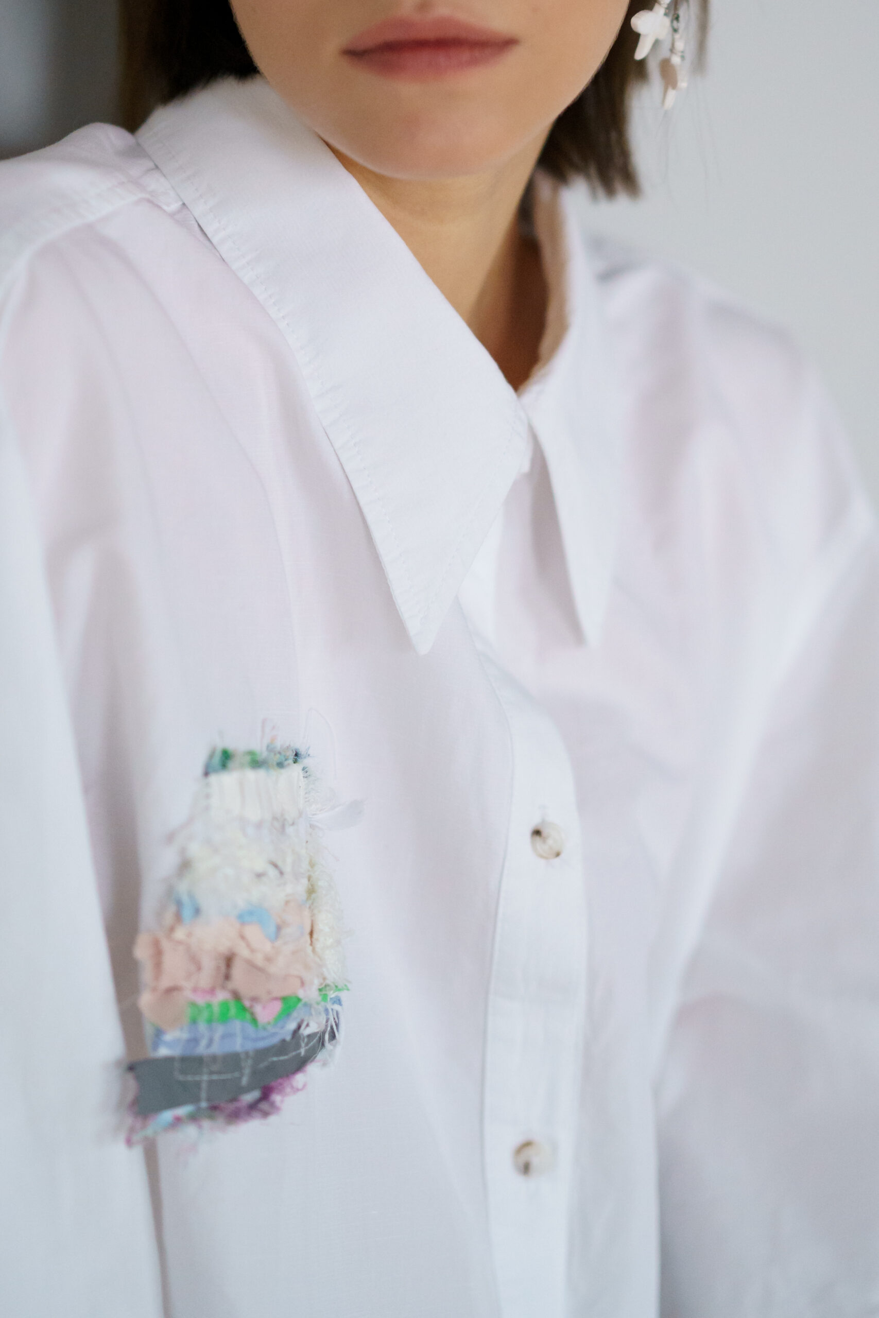 СОРОЧКА З ФАКТУРНОЇ БАВОВНИ - Зображення 6