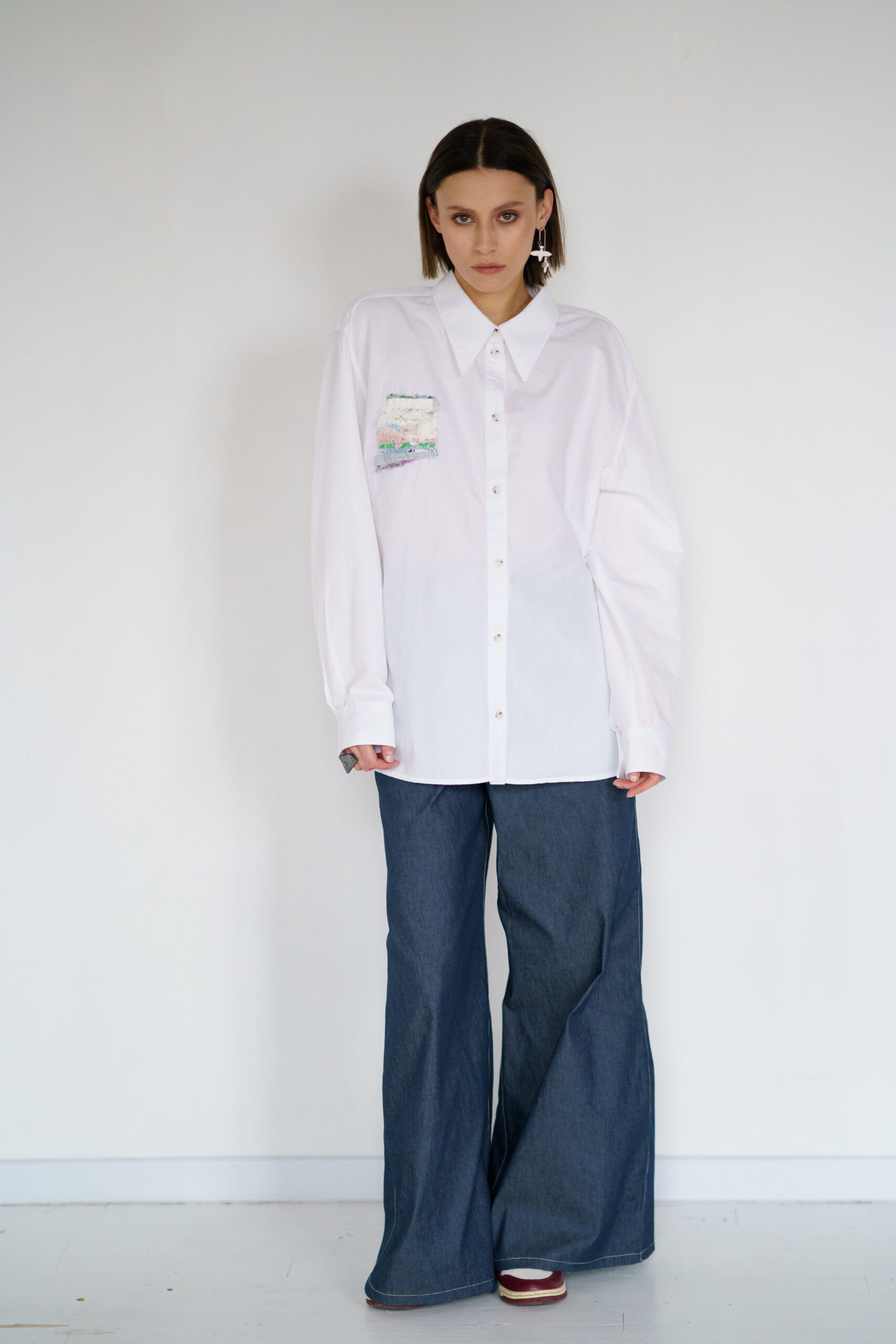 СОРОЧКА З ФАКТУРНОЇ БАВОВНИ - Зображення 3