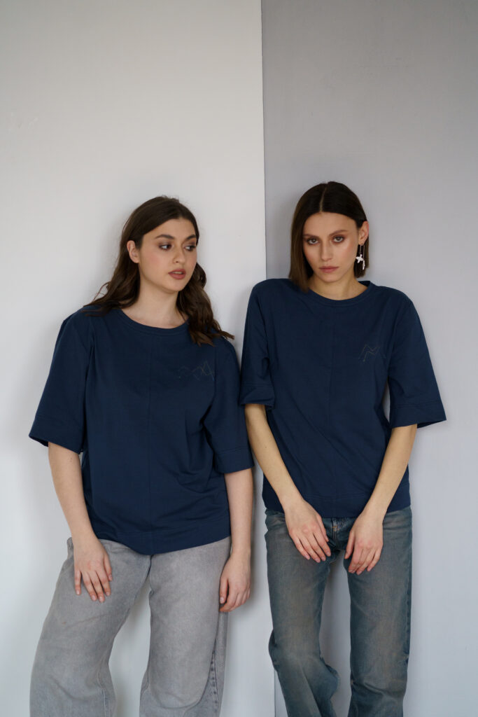 ФУТБОЛКА ТЕМНО-СИНЯ