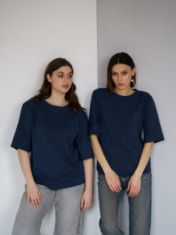 ФУТБОЛКА ТЕМНО-СИНЯ