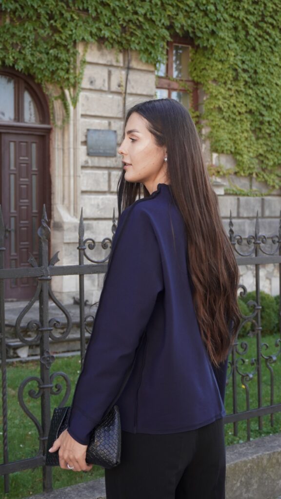 ЛОНГСЛІВ ТЕМНО-СИНІЙ