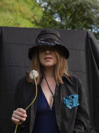 Панамка з тканням