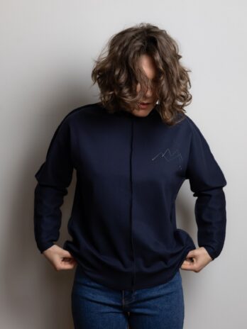 ЛОНГСЛІВ ТЕМНО-СИНІЙ