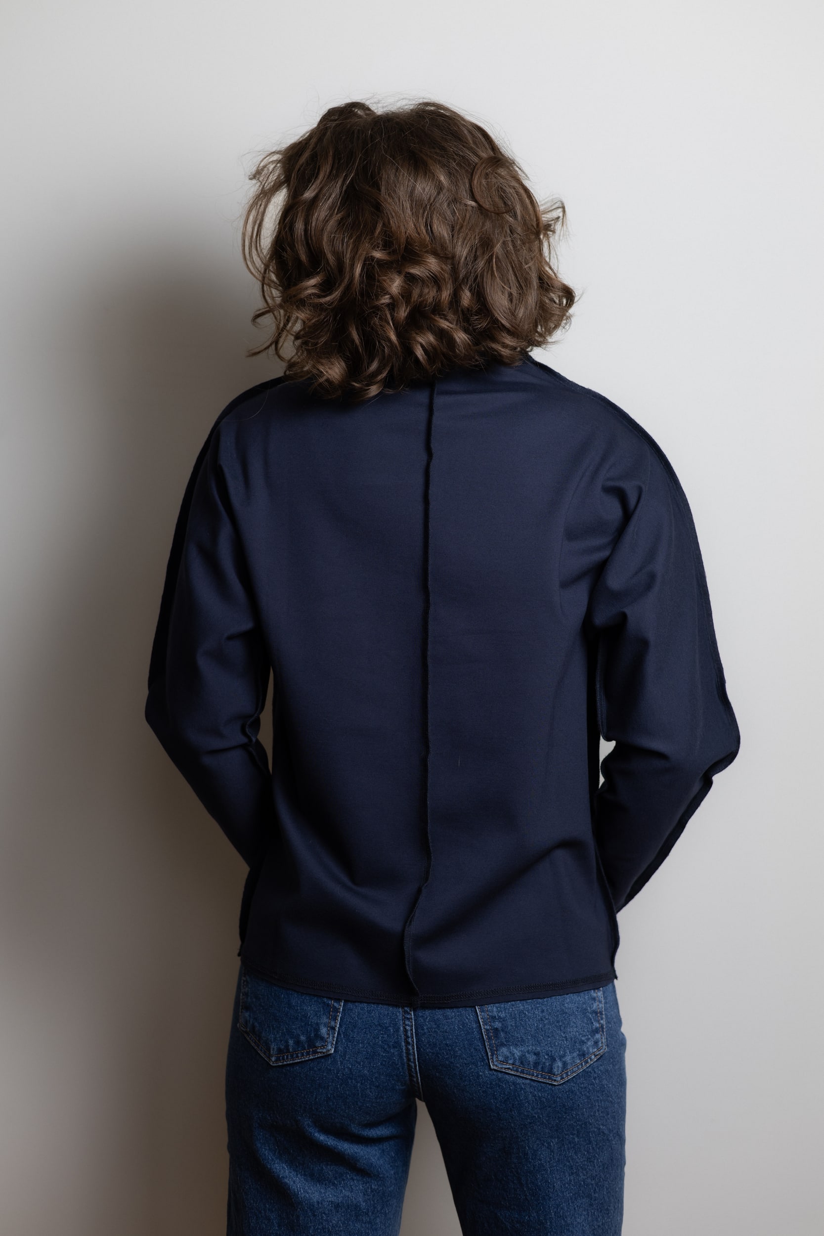 ЛОНГСЛІВ ТЕМНО-СИНІЙ - Зображення 3