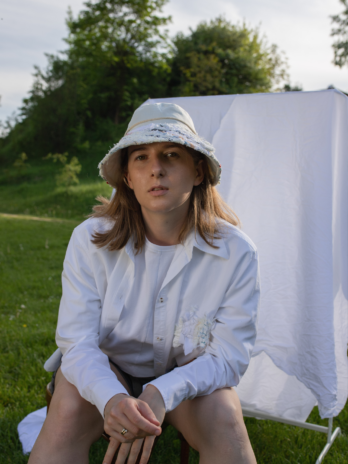 Панамка з тканням